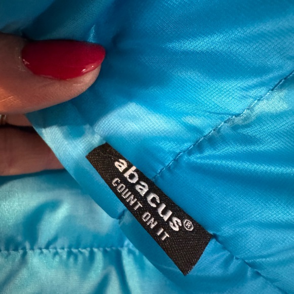 Abacus Blue Puffer Jacket Size L - Picture 5 of 11